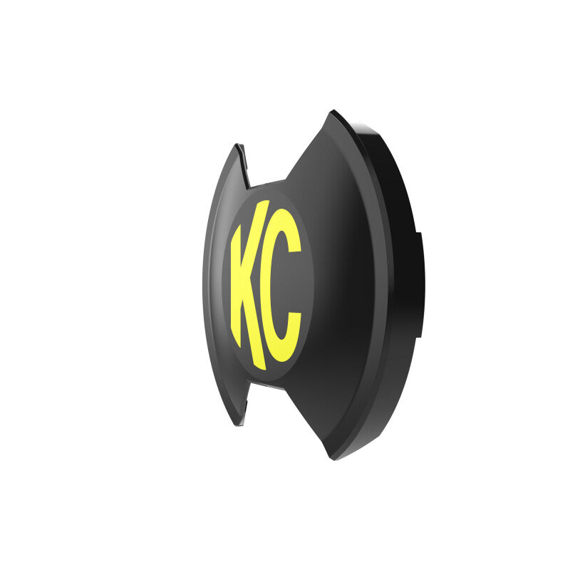 KC HiLiTES SlimLite 8in. LED Light Cover (Cover Only) - Black Light Covers and Guards KC HiLiTES