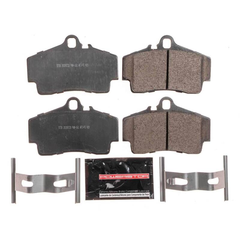 Power Stop 99-08 Porsche 911 Rear Z23 Evolution Sport Brake Pads w/Hardware Brake Pads - Performance PowerStop
