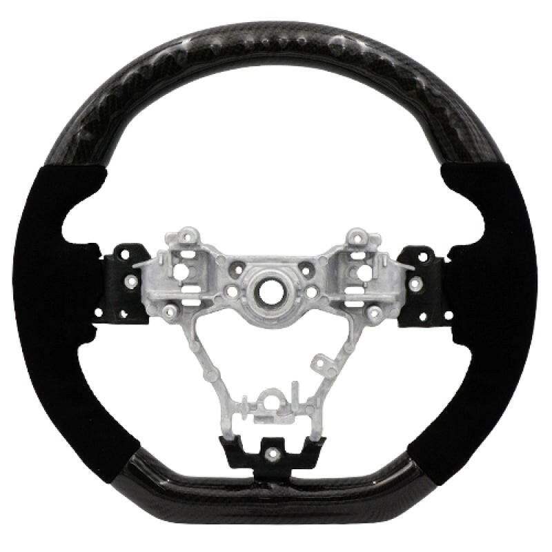 BLOX Racing 15-21 Subaru Carbon/Alcantara Steering Wheel Black Stitching Steering Wheels BLOX Racing