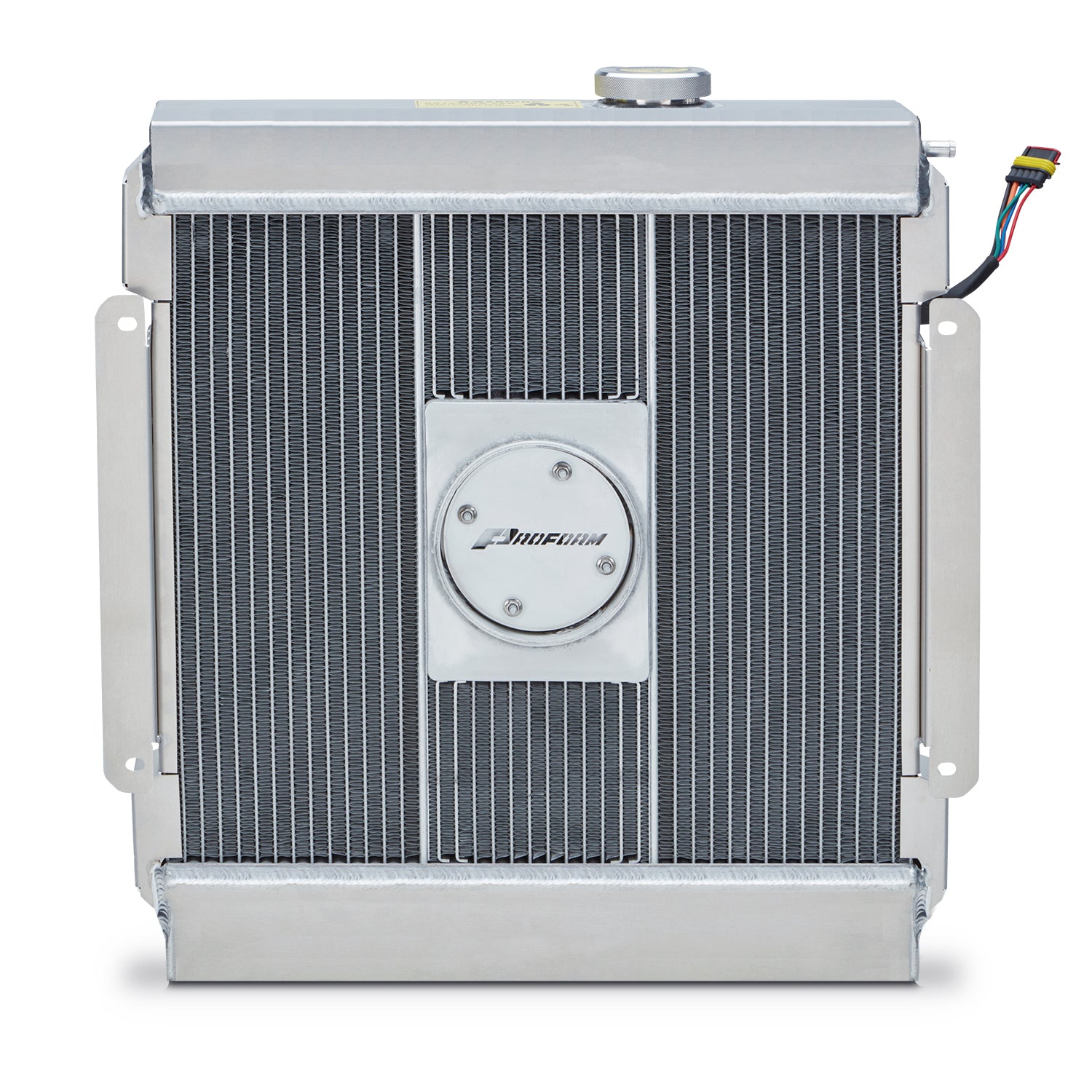 Slim Fit Radiator 64-66 Mustang Pass Outlet Radiator Proform