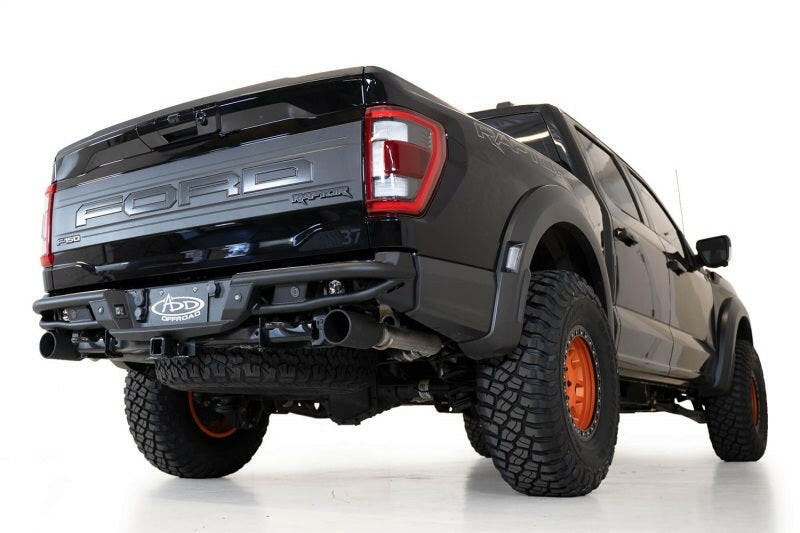 Addictive Desert Designs 21-22 Ford Raptor PRO Bolt-On Rear Bumper Bumpers - Steel Addictive Desert Designs