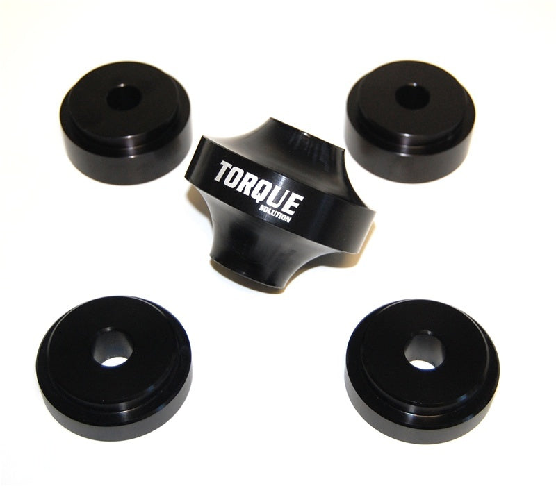 Torque Solution Solid Differential Bushing w/ Billet Inserts: Mitsubishi Evolution X MR & GSR 2008+ Bushing Kits Torque Solution