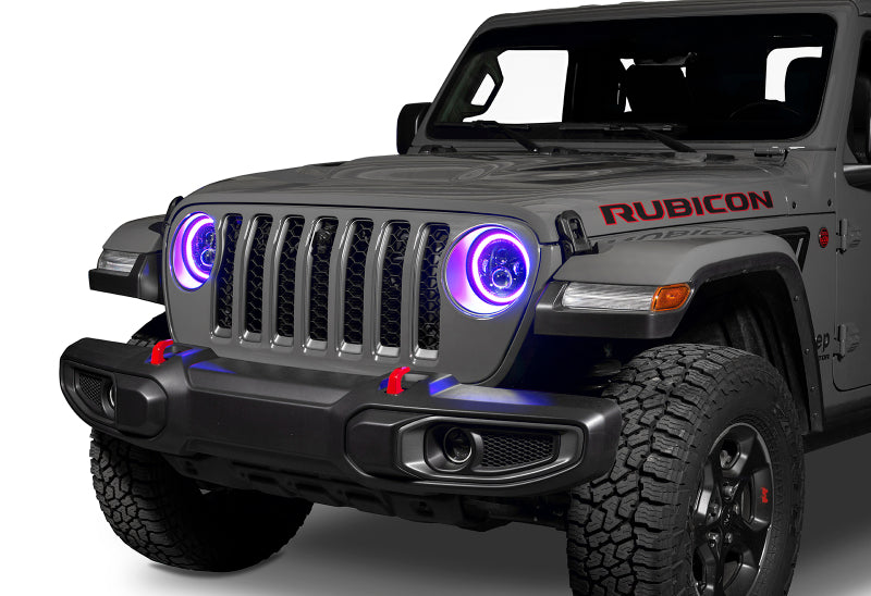 Oracle Jeep Wrangler JL/Gladiator JT 7in. High Powered LED Headlights (Pair) - Dynamic Headlights ORACLE Lighting