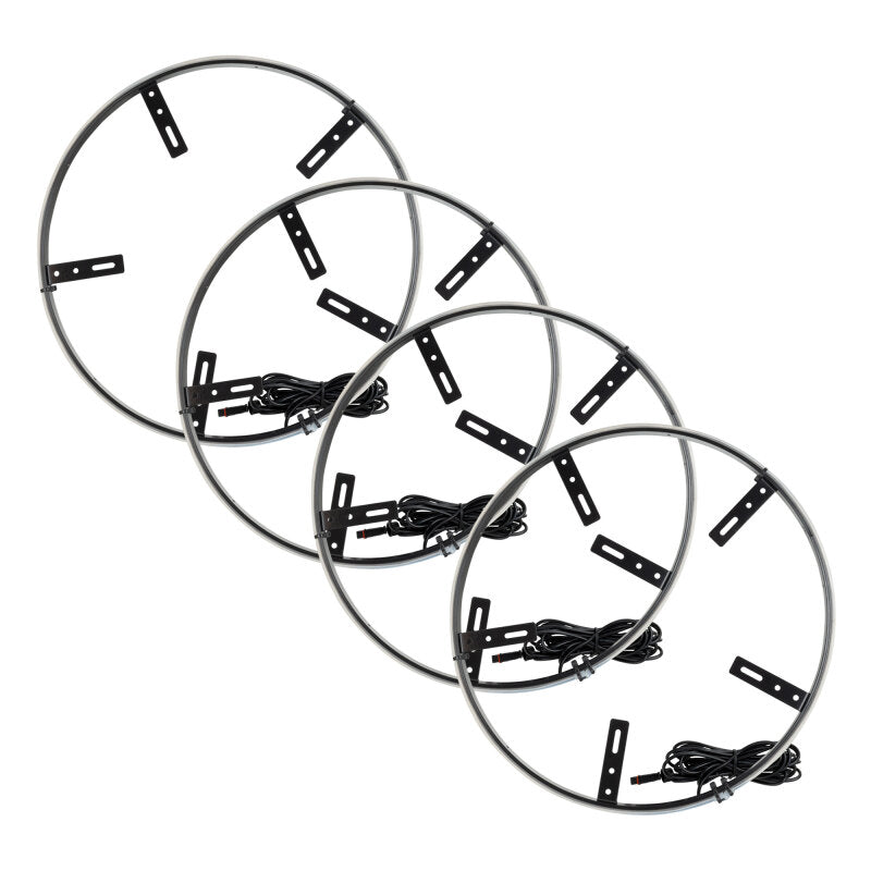 ORACLE Lighting LED Illuminated Wheel Rings 16.5in PLASMA ColorSHIFT w/BC2 Bluetooth Controller Light Strip LED ORACLE Lighting