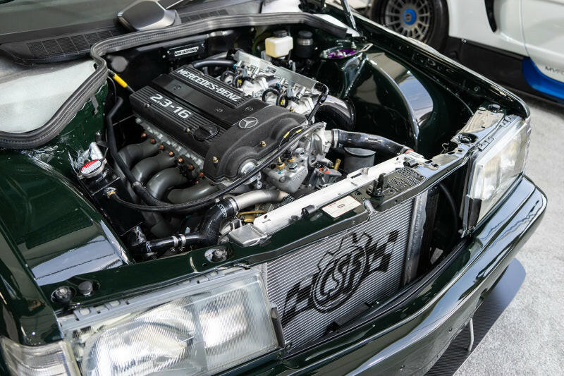 CSF 84-88 Mercedes-Benz W201 190E 2.3L - 16 w/ A/C High Performance Aluminum Radiator Radiators CSF