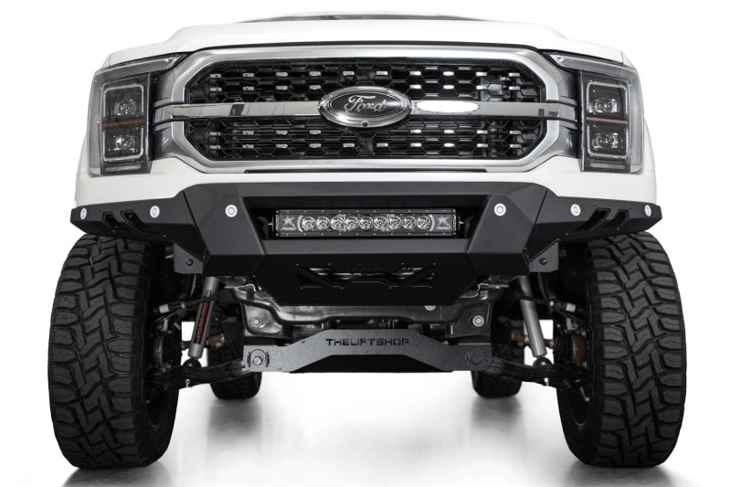 ADD 2021+ Ford F150 Black Label Front Bumper Bumpers - Steel Addictive Desert Designs