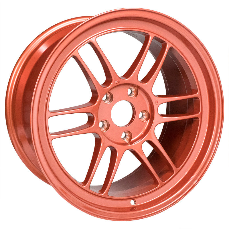 Enkei RPF1 18x9.5 5x114.3 38mm Offset 73mm Center Bore Orange Wheel Wheels - Cast Enkei
