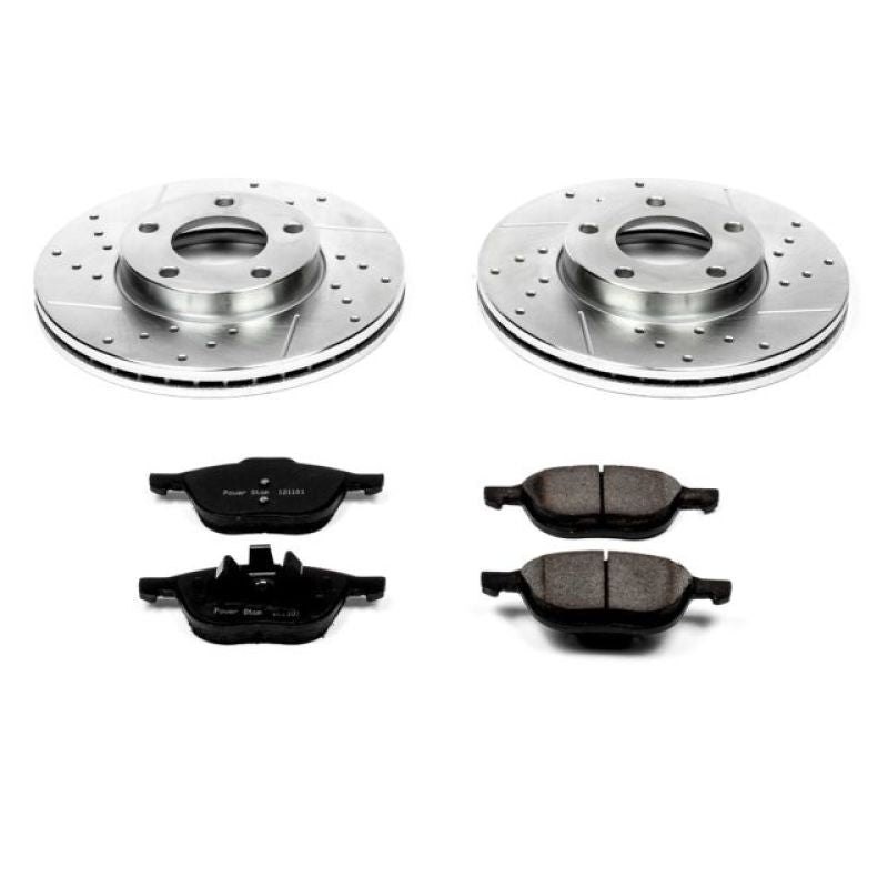 Power Stop 04-13 Mazda 3 Front Z23 Evolution Sport Brake Kit Brake Kits - Performance D&S PowerStop