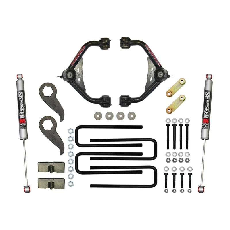 Skyjacker 2011-2019 GM 2500HD/3500HD 2WD/4WD 3-3.5in UCA Lift Kit w/Rear Monotube M9500 Shocks Lift Kits Skyjacker