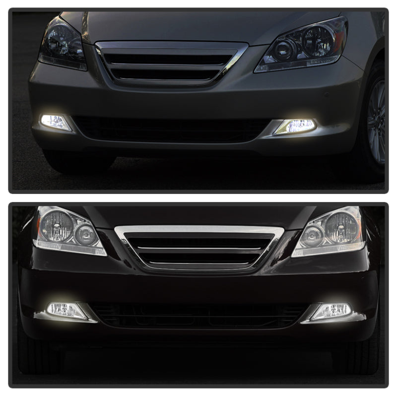 Spyder Honda Odyssey 05-07 OEM Fog Lights W/Switch Smoked FL-CL-HODY05-SM Fog Lights SPYDER