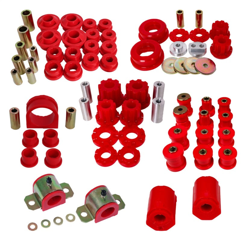Energy Suspension 01-05 Lexus IS300 Hyper-Flex Master Bushing Set - Red Bushing Kits Energy Suspension