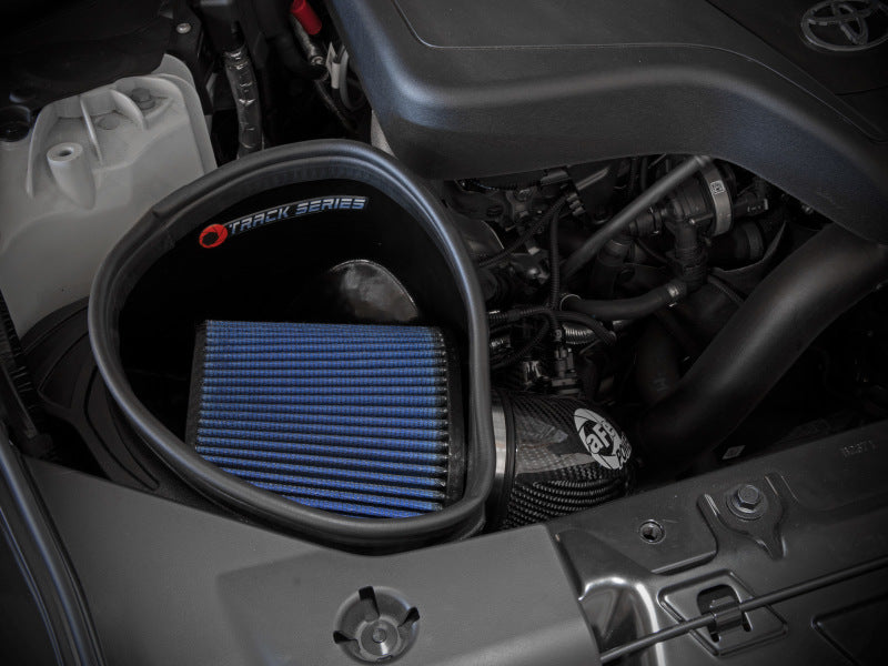 aFe 19-22 BMW Z4 30i L4-2.0L (t) Track Series Carbon Fiber Cold Air Intake System w/ Pro 5R Filter Cold Air Intakes aFe