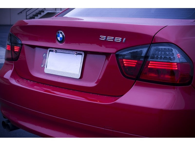 Spyder BMW E90 3-Series 06-08 4Dr LED Tail Lights Red Smoke ALT-YD-BE9006-LED-RS Tail Lights SPYDER