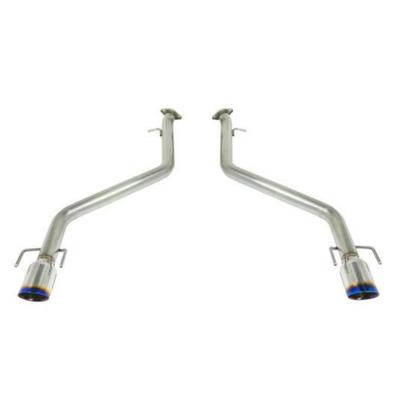 REMARK 2021+ Lexus IS300/ IS350 Axleback Exhaust - Burnt Stainless Double Wall Tip (Muffler Version) Axle Back Remark