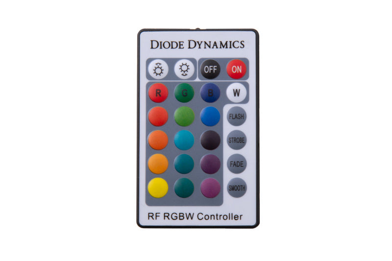 Diode Dynamics RGBW 24-Key M8 RF Controller Light Accessories and Wiring Diode Dynamics