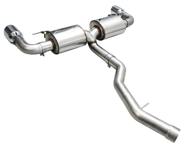AWE 19-23 BMW 330i / 21-23 BMW 430i Base G2X Touring Axle Back Exhaust - Chrome Silver Axle Back AWE Tuning