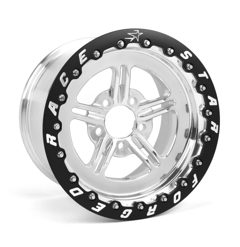 Race Star 63 Pro Forged 15x10 SBL Sportsman 5x4.75 BC / 4.00in. BS Wheel - Polished Wheels - Forged Race Star