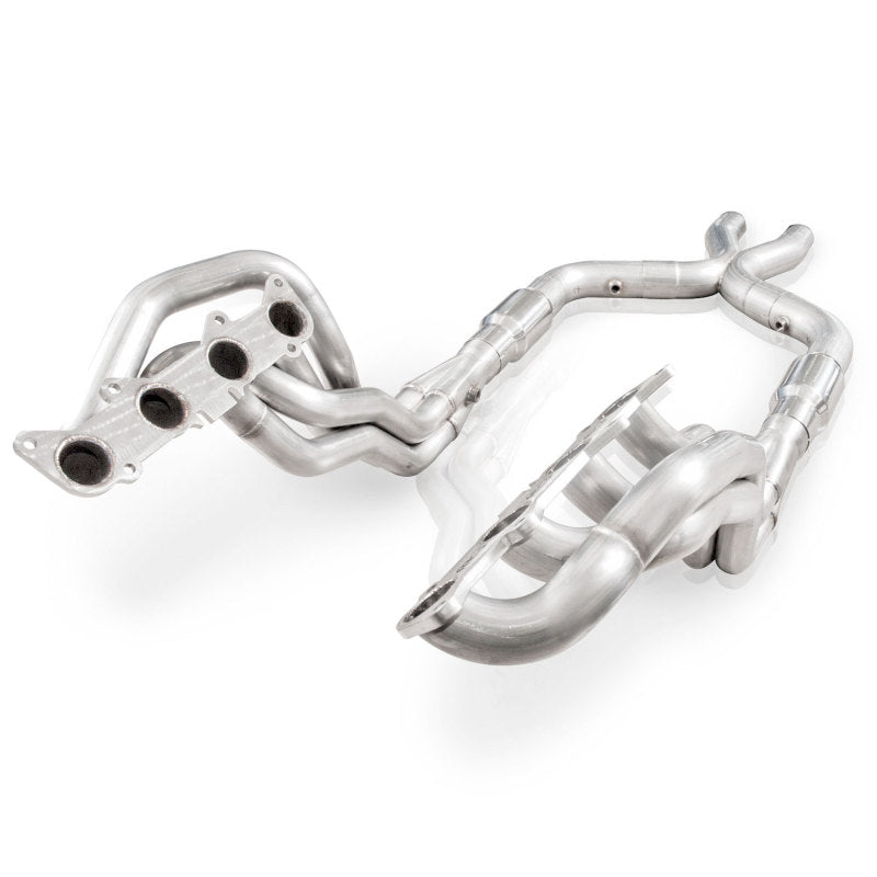 Stainless Power 2011-14 Mustang GT Headers 1-7/8in Primaries High-Flow Cats 3in X-Pipe Headers & Manifolds Stainless Works
