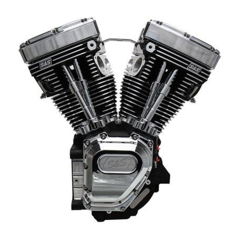 S&S Cycle 99-06 BT T111 Long Block Engine - Wrinkle Black Engines S&S Cycle