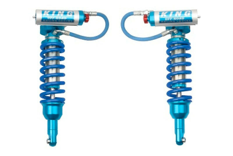 King Shocks 2012+ Isuzu D-Max Front 2.5 Dia Remote Reservoir Coilover w/Adjuster (Pair) Coilovers King Shocks
