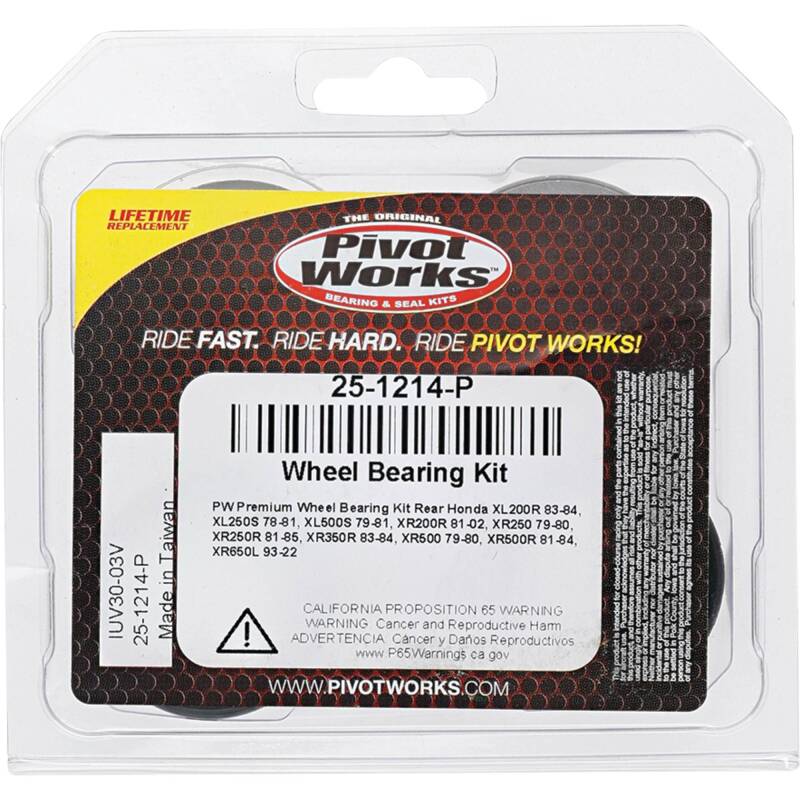Pivot Works Premium Wheel Bearing Wheel Bearings Pivot Works