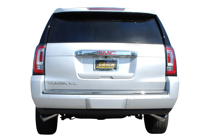 Gibson 14-19 Cadillac Escalade Base 6.2L 3.5in/2.25in Cat-Back Dual Extreme Exhaust - Stainless Catback Gibson