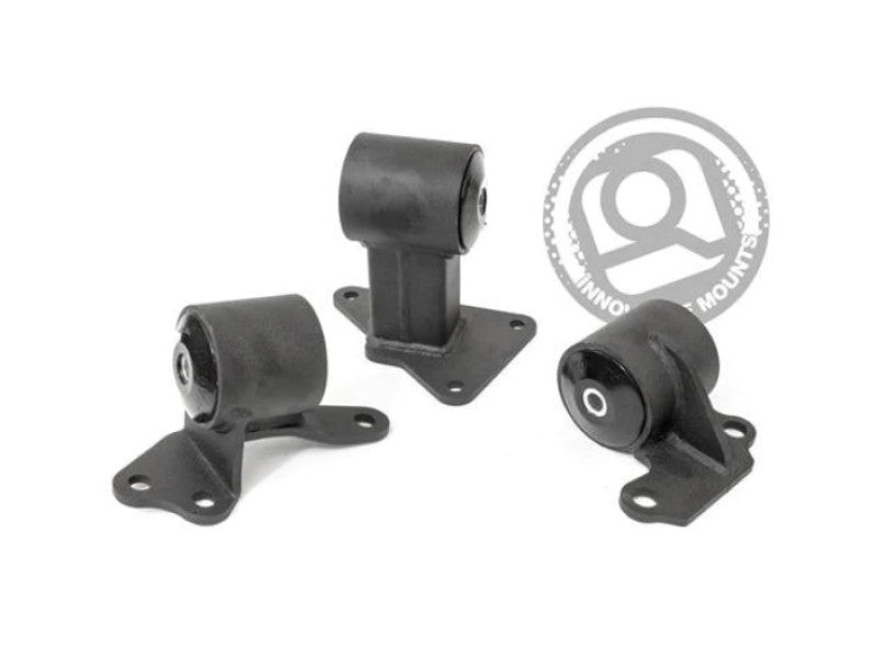 Innovative 94-97 Accord H/F Series Black Steel Mounts 75A Bushings (Auto Trans) Engine Mounts Innovative Mounts