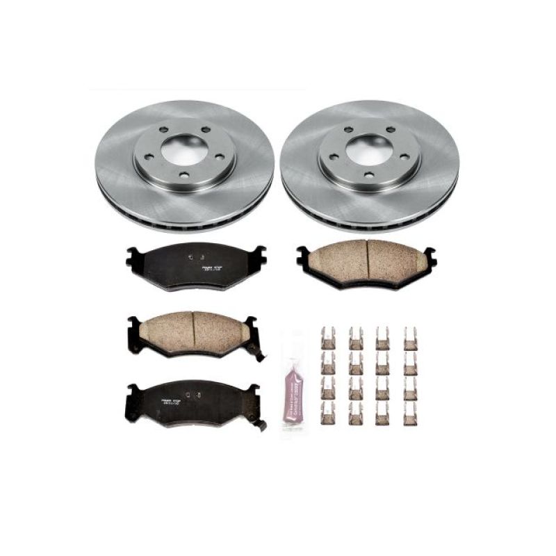 Power Stop 91-95 Chrysler Town & Country Front Autospecialty Brake Kit Brake Kits - OE PowerStop