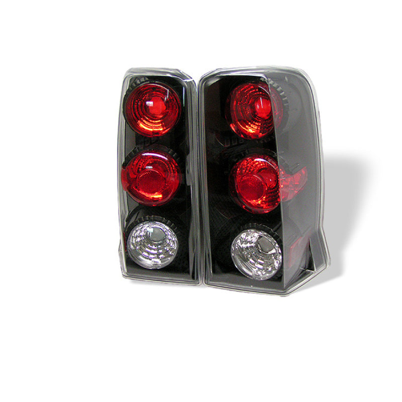 Spyder Cadillac Escalade SUV (Not EXT)02-06 Euro Style Tail Lights Black ALT-YD-CE02-BK Tail Lights SPYDER
