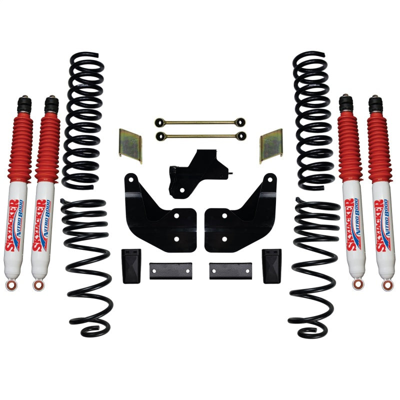 SkyJacker 19-21 Ram 2500 4in Suspension Lift Kit Lift Springs Skyjacker