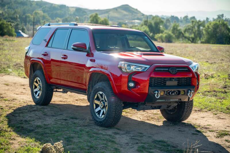 DV8 Offroad 14-24 Toyota 4Runner Centric Series Winch Front Bumper Bumpers - Steel DV8 Offroad