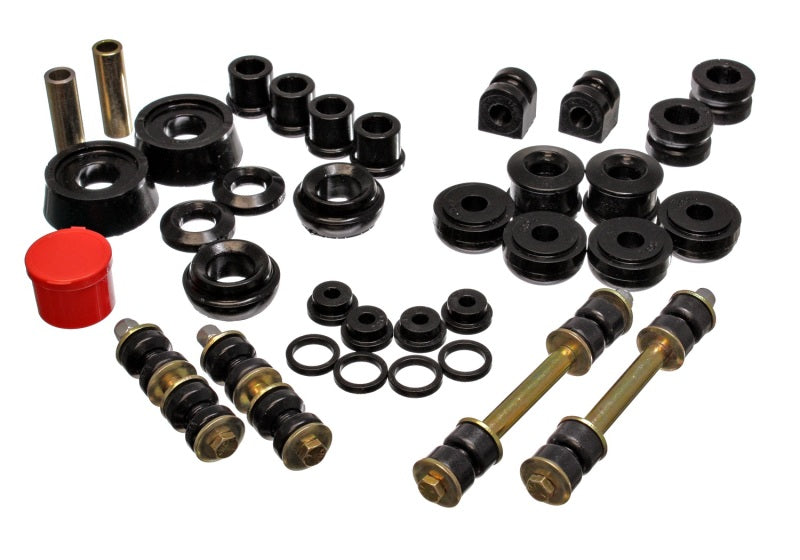 Energy Suspension 03-05 Dodge SRT-4 FWD Black Hyper-flex Master Bushing Set Bushings - Full Vehicle Kits Energy Suspension