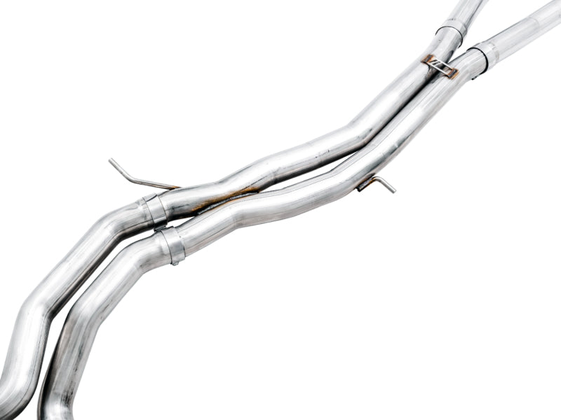 AWE Tuning Audi B9.5 RS5 Sportback Non-Resonated Track Edition Exhaust - RS-Style Diamond Blk Tips Catback AWE Tuning