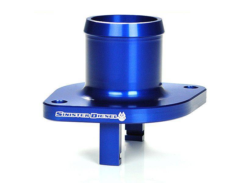 Sinister Diesel 03-07 Ford 6.0L Powerstroke Thermostat Housing Thermostat Housings Sinister Diesel