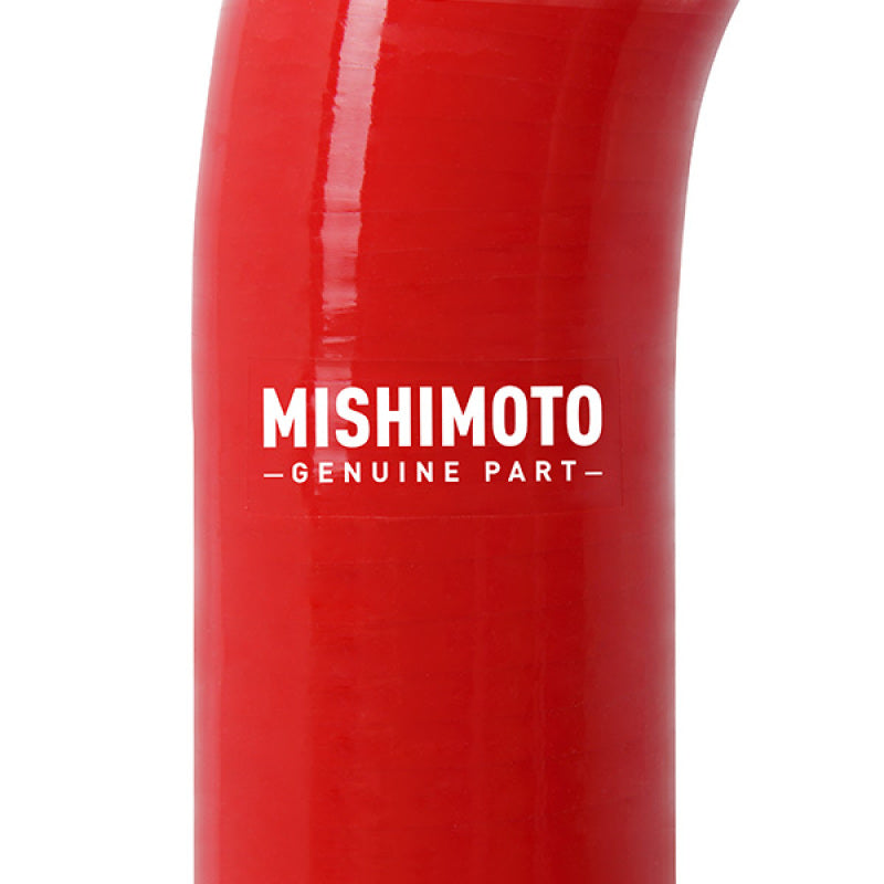 Mishimoto 05-07 Ford F-250/F-350 6.0L Powerstroke Lower Overflow Red Silicone Hose Kit Hoses Mishimoto