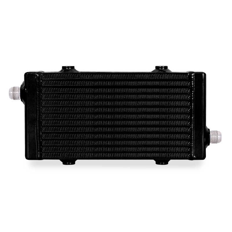 Mishimoto Universal Small Bar and Plate Cross Flow Black Oil Cooler Oil Coolers Mishimoto
