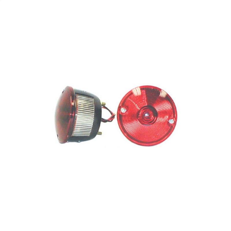 Omix Right Round Tail Lamp 45-75 Willys CJ Models Tail Lights OMIX