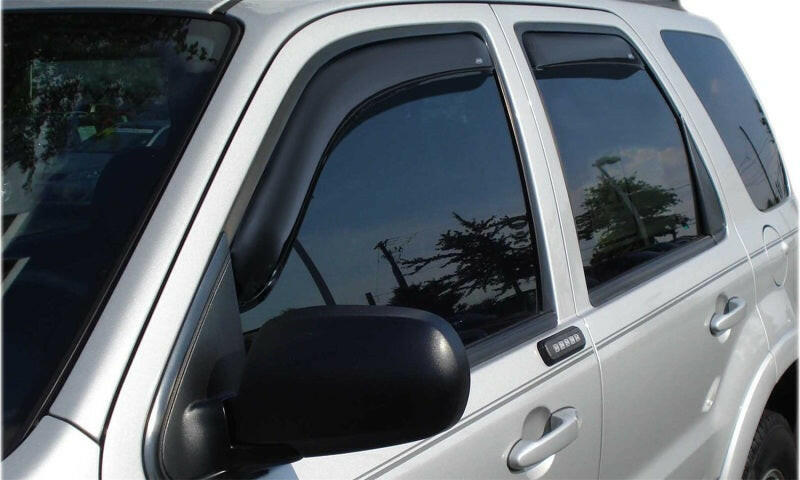 AVS 2023 Chevrolet Colorado In-Channel Ventvisor Low Profile Deflectors 4pc - Smoke Wind Deflectors AVS
