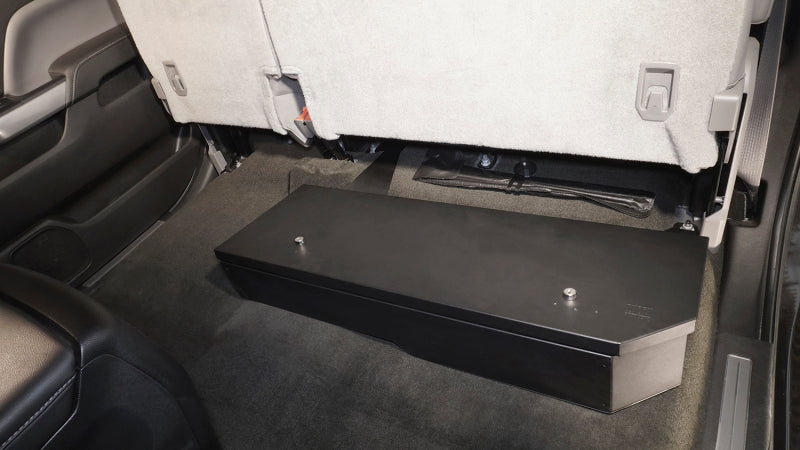 Tuffy Underseat Lockbox 2/3 Length W/ Keyed Lock For Chevrolet Silverado & Gmc Sierra Cargo Boxes & Bags Tuffy Products