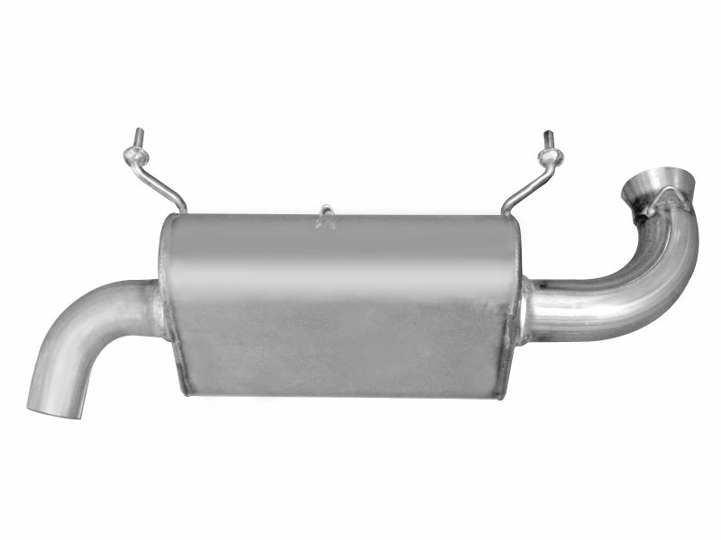 Gibson 15-17 Polaris RZR XP 1000 EPS Base 2.25in Single Exhaust - Stainless Powersports Exhausts Gibson