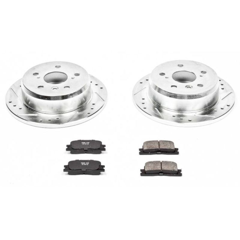 Power Stop 02-03 Lexus ES300 Rear Z23 Evolution Sport Brake Kit Brake Kits - Performance D&S PowerStop