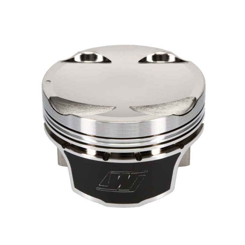 Wiseco Mitsubishi 4G63 7-Bolt 12cc Dish 8.5:1 Compression Piston Set Piston Sets - Forged - 4cyl Wiseco