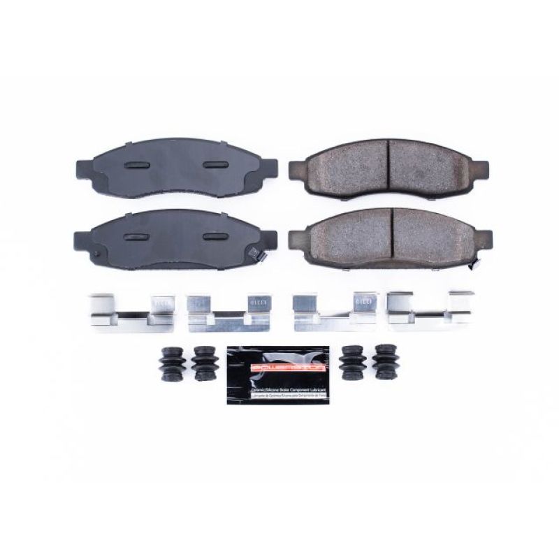 Power Stop 05-06 Infiniti QX56 Front Z23 Evolution Sport Brake Pads w/Hardware Brake Pads - Performance PowerStop