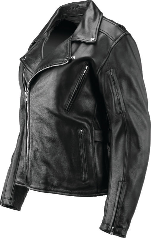 Kuryakyn Leather By River Road Ironclad Classic Leather Jacket Black Womens - Small Jackets - Leather Kuryakyn