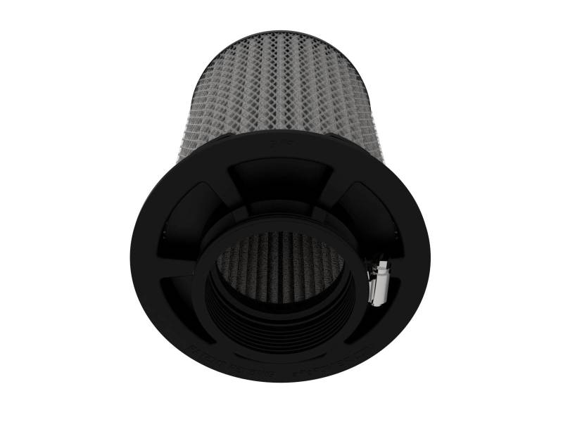 aFe MagnumFLOW Air Filters 3in F x 5-1/2in B x 5-1/4in T (Inverted) x 8in H - Pair Air Filters - Universal Fit aFe