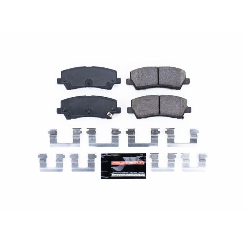 Power Stop 15-19 Ford Mustang Rear Z23 Evolution Sport Brake Pads w/Hardware Brake Pads - Performance PowerStop