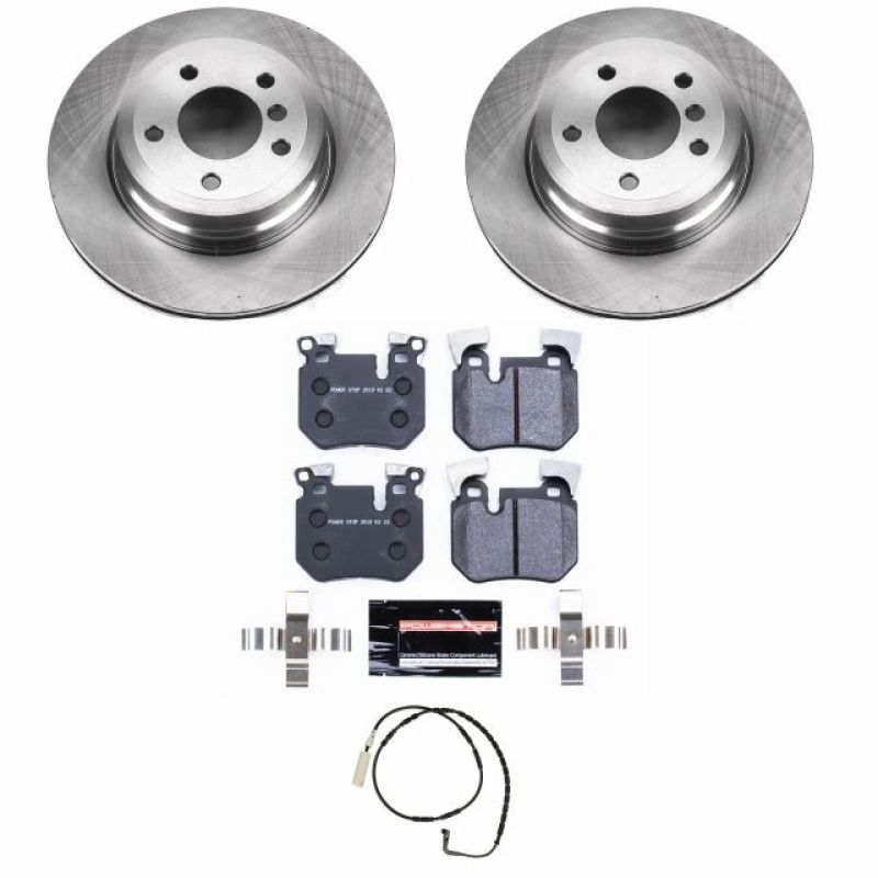Power Stop 08-10 BMW 135i Rear Track Day SPEC Brake Kit Brake Kits - Performance Blank PowerStop