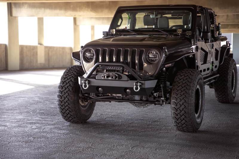 DV8 Offroad 07-23 Jeep Wrangler JK/JL & Gladiator JT FS-15 Series Front Bumper Bumpers - Steel DV8 Offroad