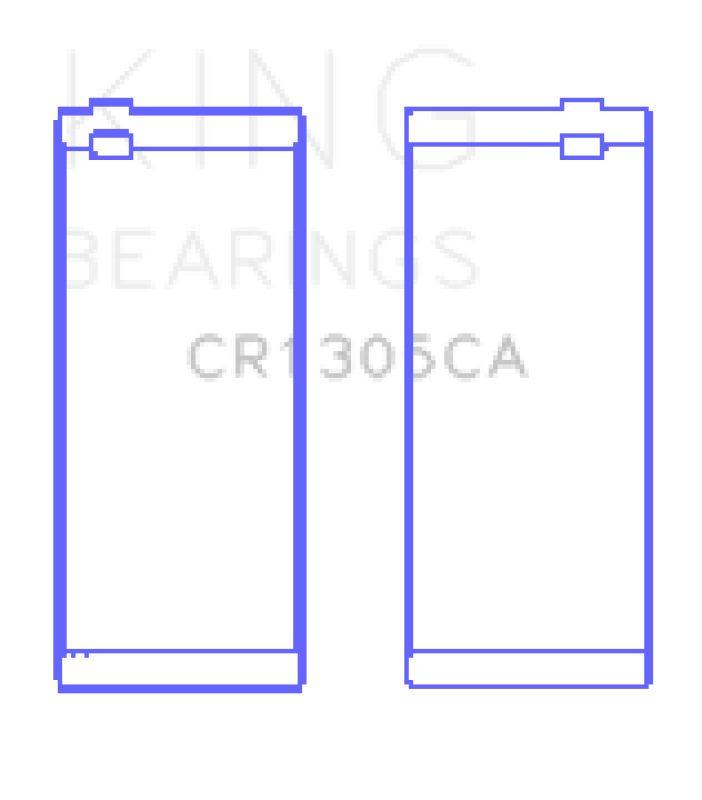 King Engine Bearings Dodge Cummins 4BTA/4BTAA/6BT/6BTA (Size STD) Rod Bearing Set Bearings King Engine Bearings