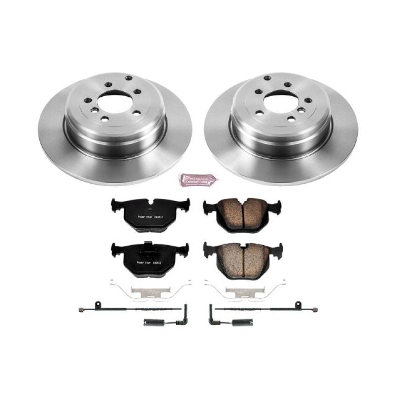 Power Stop 03-05 Land Rover Range Rover Rear Autospecialty Brake Kit Brake Kits - OE PowerStop